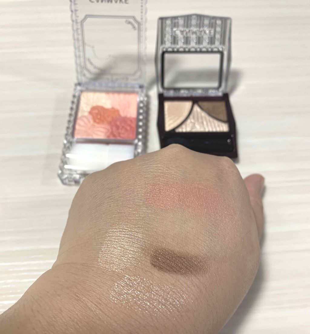 グロウフルールチークス/キャンメイク/パウダーチークを使ったクチコミ(3枚目)