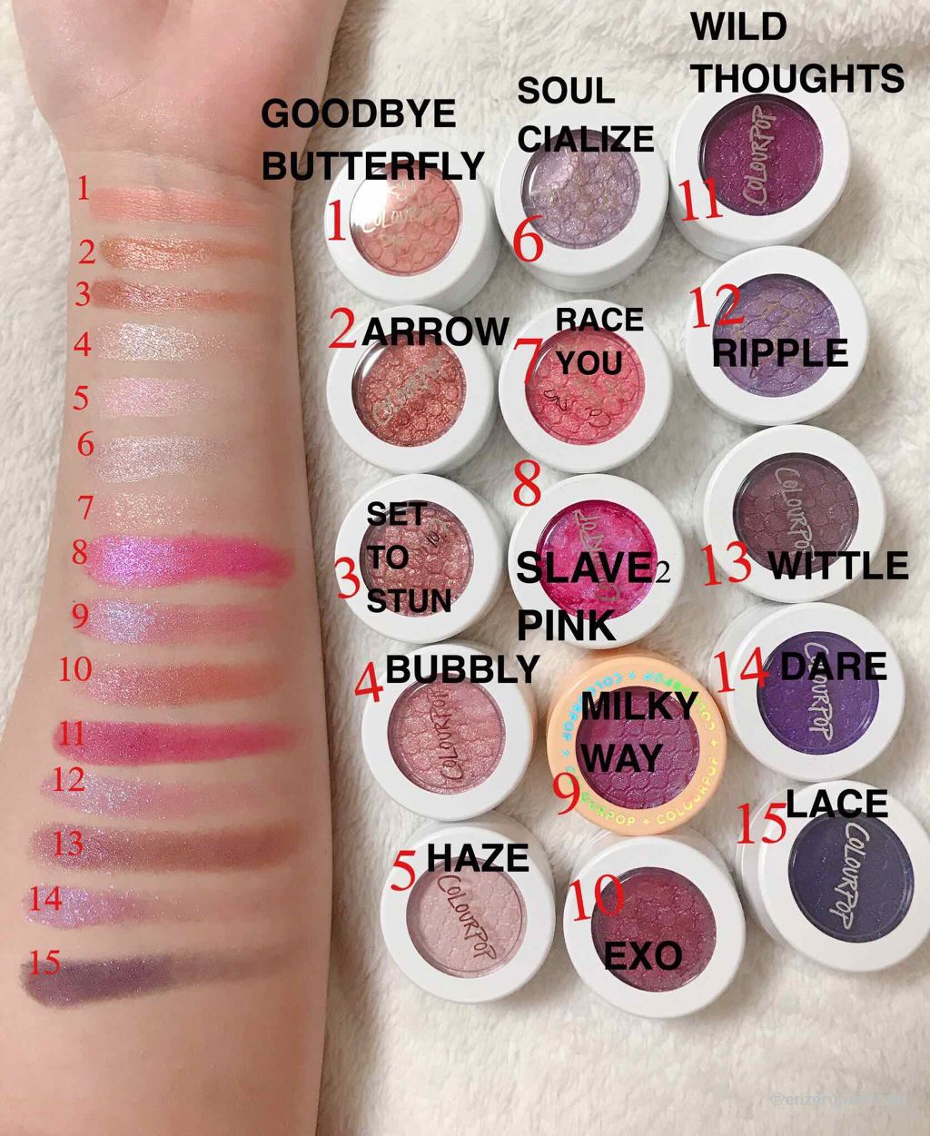 Super Shock Shadow/ColourPop/単色アイシャドウを使ったクチコミ(1枚目)