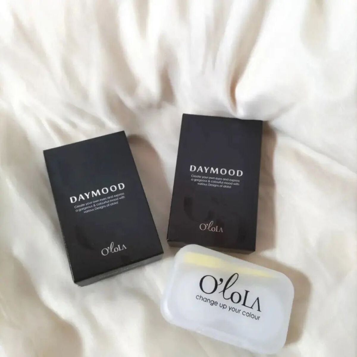 デームードワンデー(DAYMOOD 1day) 01 ブラウン/OLOLA/ワンデー（１DAY）カラコンを使ったクチコミ（1枚目）
