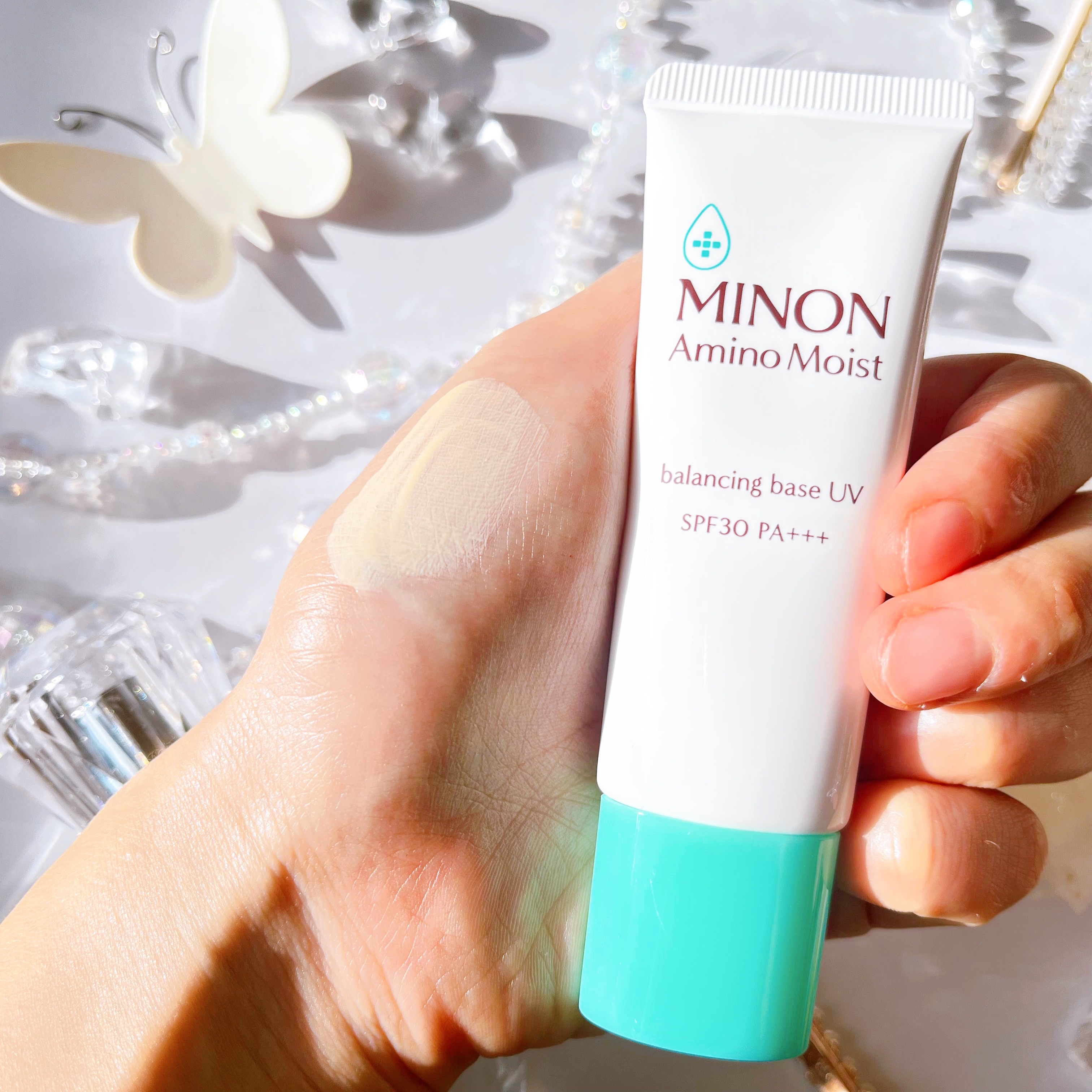 ミノン アミノモイスト ブライトアップベース UV/ミノン/化粧下地を使ったクチコミ（3枚目）