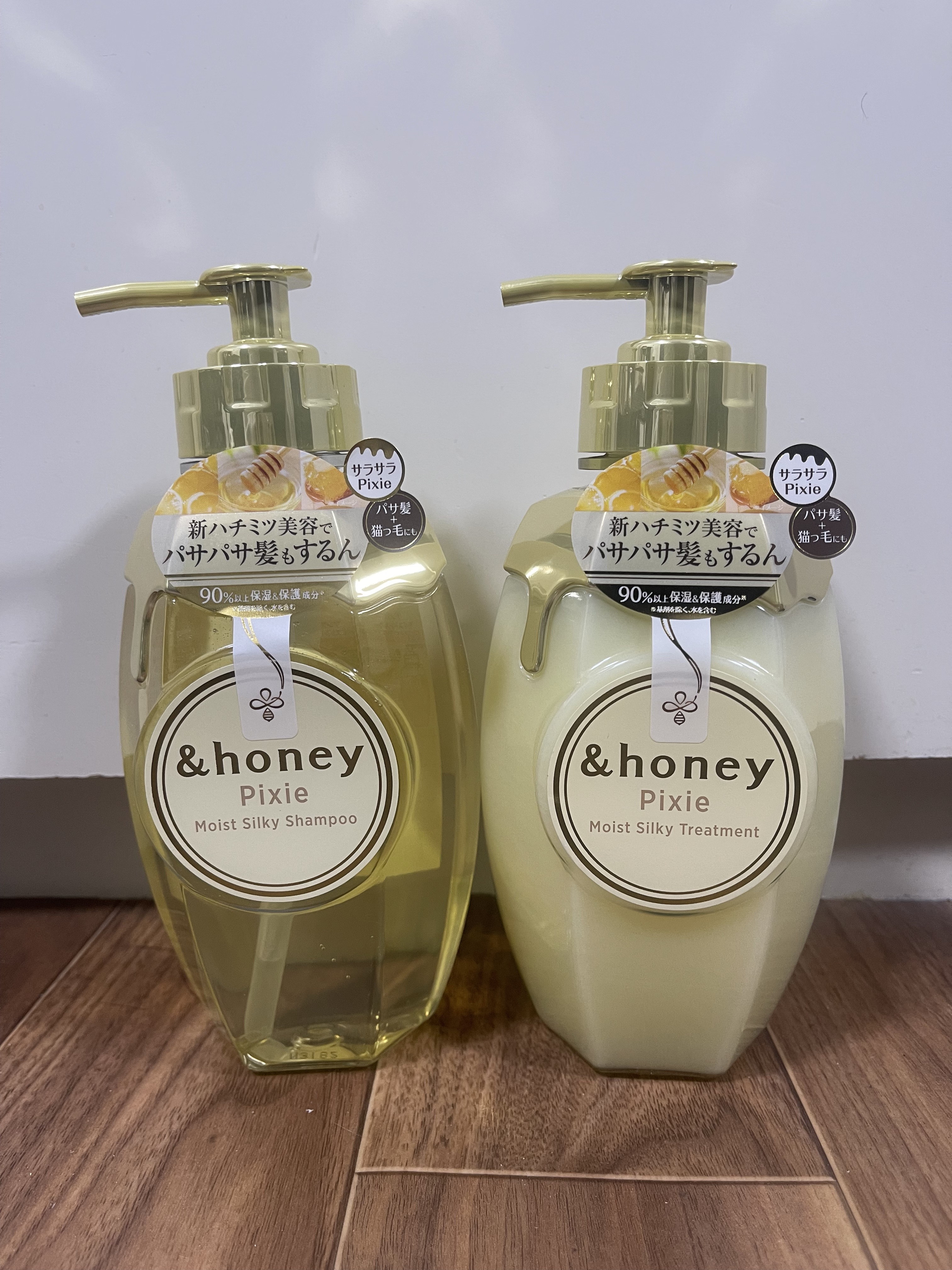 アンドハニー ピクシー モイストシルキー シャンプー1.0/ヘアトリートメント2.0/&honey/市販シャンプーを使ったクチコミ（1枚目）