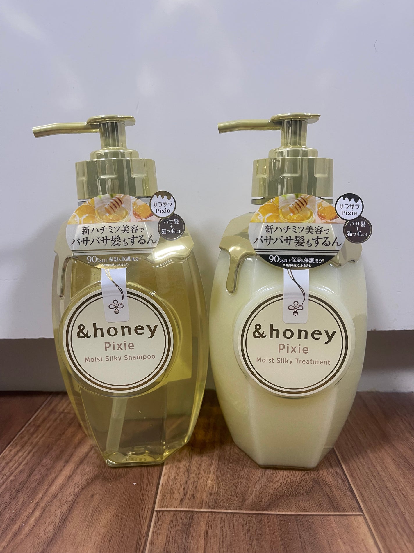 アンドハニー ピクシー モイストシルキー シャンプー1.0/ヘアトリートメント2.0/&honey/市販シャンプーを使ったクチコミ(1枚目)