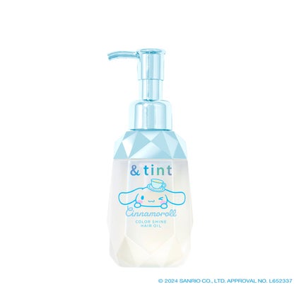 &tint アンドティント カラーシャイン シナモロール ヘアオイル