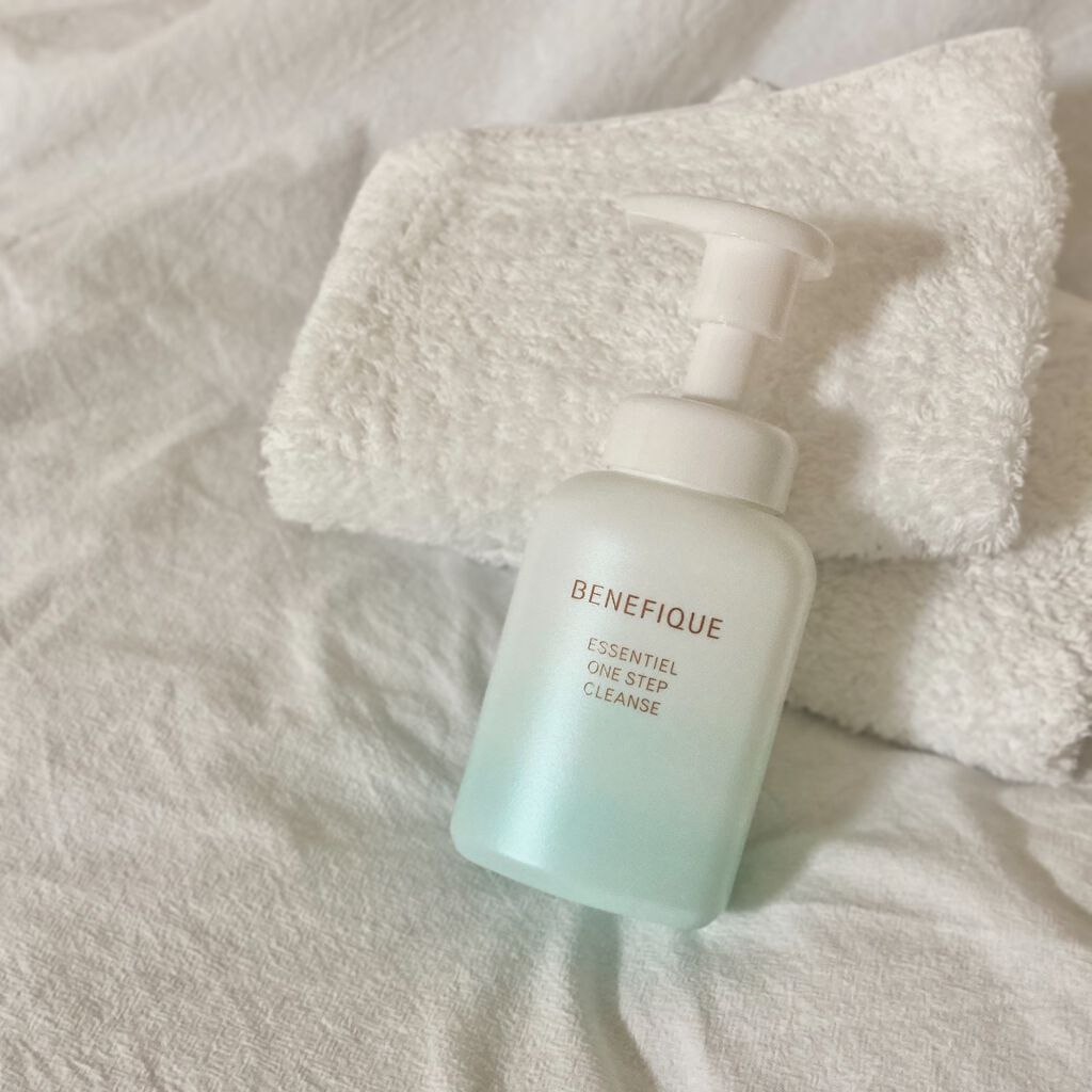 エッセンシャル ワンステップクレンズ/BENEFIQUE/泡洗顔を使ったクチコミ(2枚目)