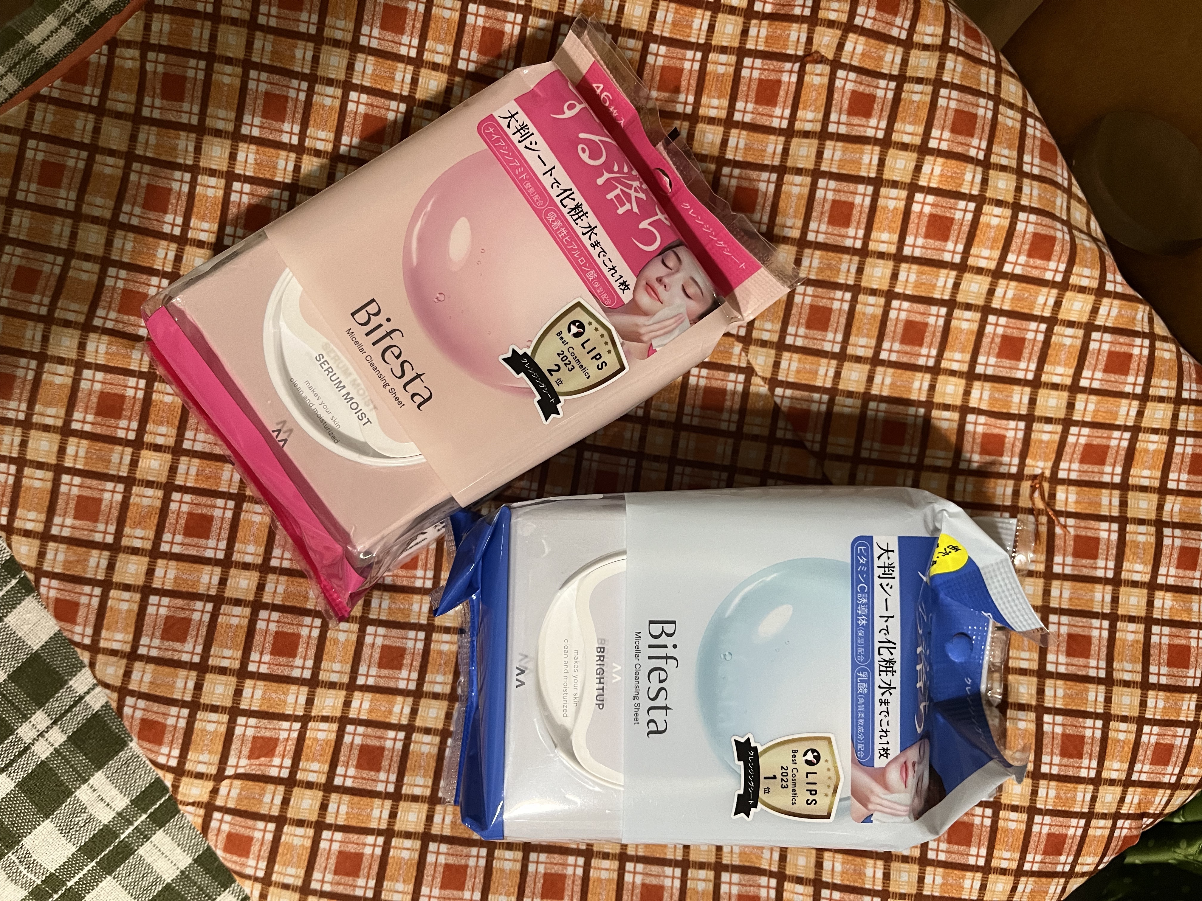 ミセラークレンジングシート ブライトアップ/ビフェスタ/クレンジングシートを使ったクチコミ（1枚目）