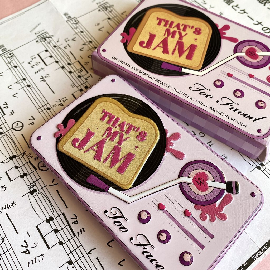  ザッツ マイ ジャム！ ミニ アイシャドウ　パレット ​/Too Faced/アイシャドウパレットを使ったクチコミ（2枚目）