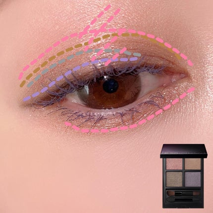 アディクション ザ アイシャドウ パレット/ADDICTION/アイシャドウパレットを使ったクチコミ(5枚目)