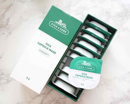 CICA カプセルマスク/VT/洗い流すパック・マスクを使ったクチコミ(1枚目)