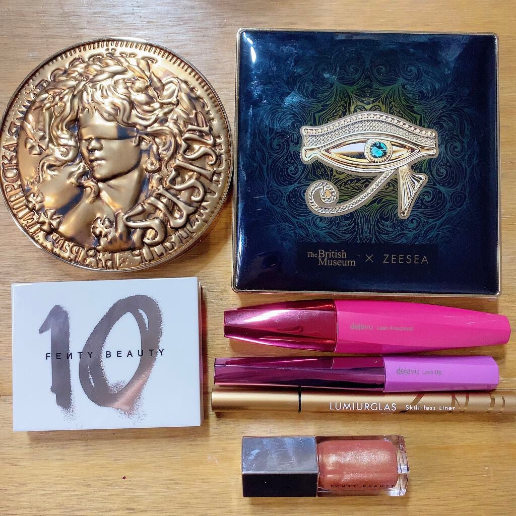 大英博物館 エジプトシリーズ アイシャドウパレット/ZEESEA/アイシャドウパレットを使ったクチコミ(4枚目)