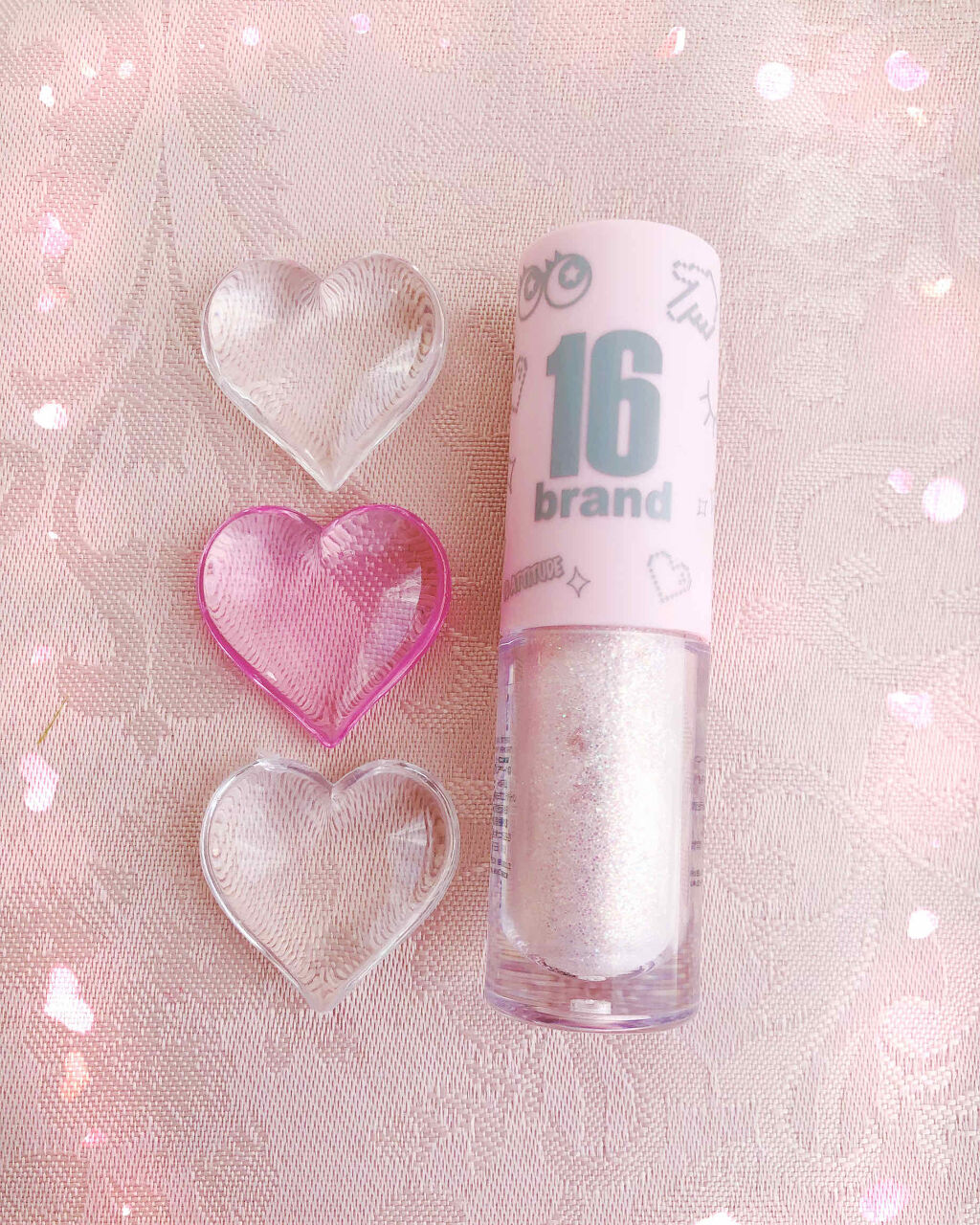 CANDYROCK SUGARPARTY/16BRAND/リキッドアイシャドウを使ったクチコミ（1枚目）