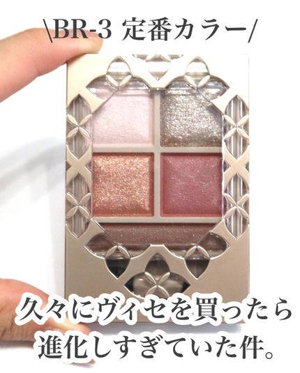 パノラマデザイン アイパレット/Visée/アイシャドウパレットを使ったクチコミ(2枚目)