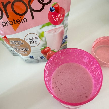 プロポ プロテイン(カフェオレ味)/ロート製薬/その他プロテインを使ったクチコミ(4枚目)