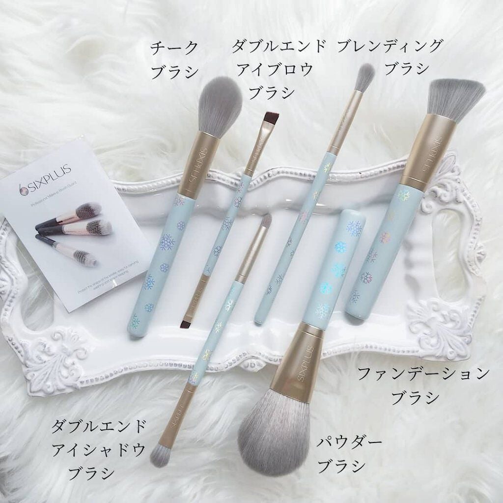 SIXPLUS メイクブラシ6本セット-Fairytaleシリーズ/SIXPLUS/メイクブラシを使ったクチコミ(2枚目)