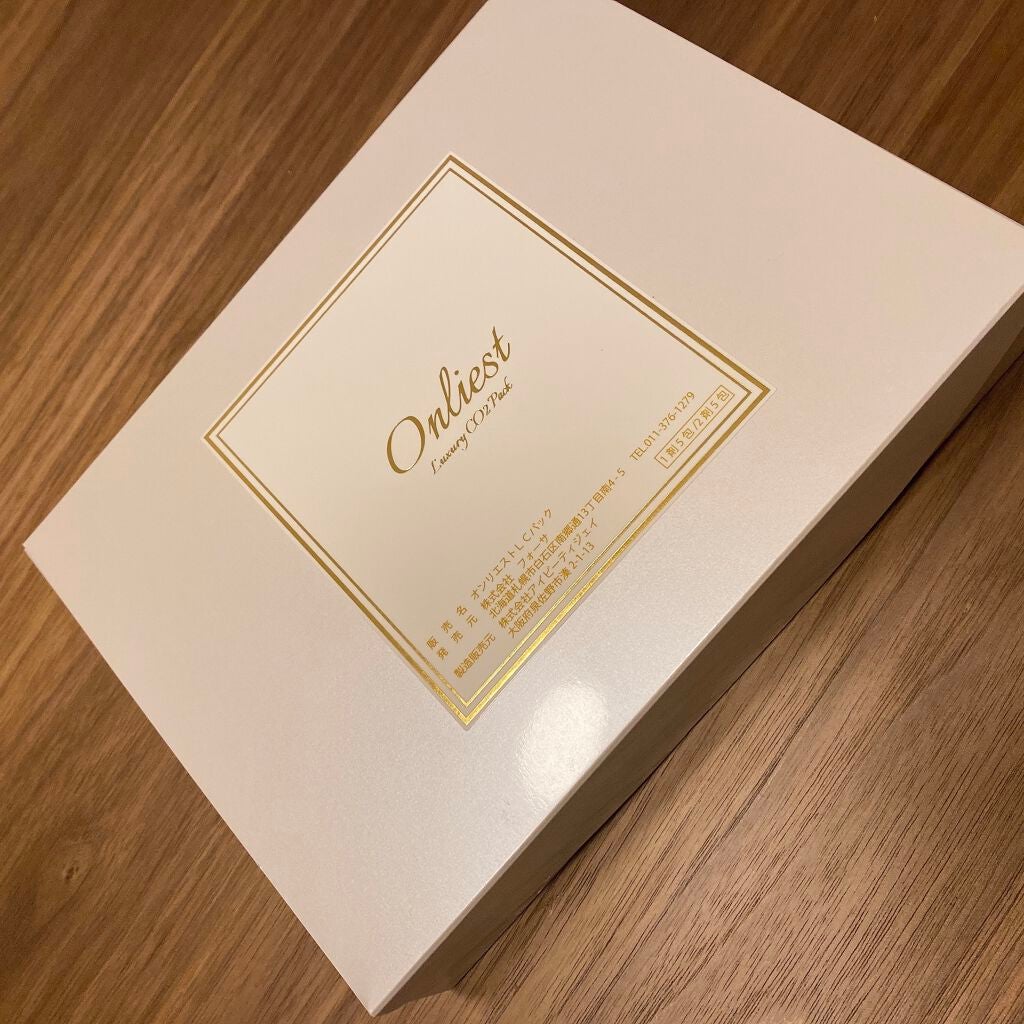 Luxury CO2 Pack/Onliest/シートマスク・パックを使ったクチコミ(2枚目)