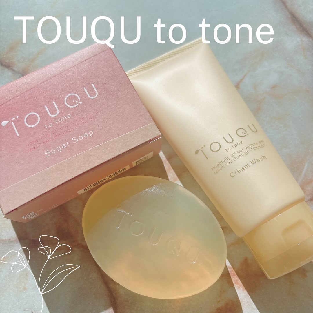 TOUQU to tone　シュガーソープ/TOUQU to tone/洗顔石鹸を使ったクチコミ（1枚目）