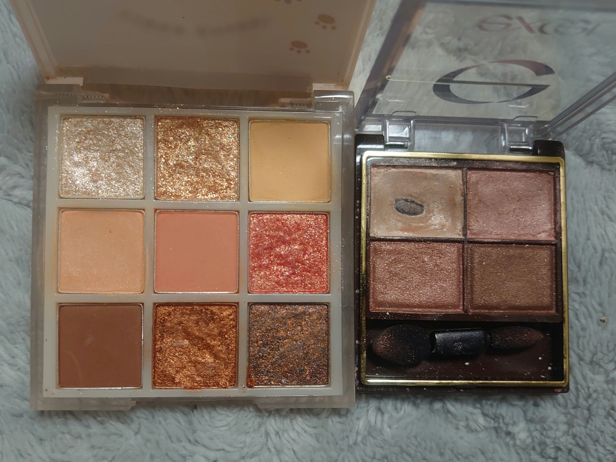 スキニーリッチシャドウ/excel/アイシャドウパレットを使ったクチコミ（2枚目）