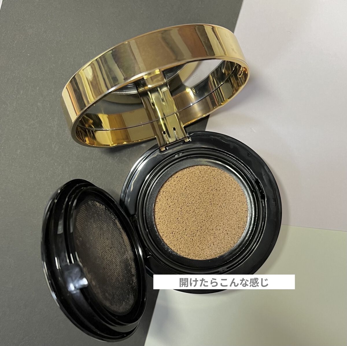 アンクル ド ポー ルクッションN/YVES SAINT LAURENT BEAUTE/クッションファンデーションを使ったクチコミ（3枚目）