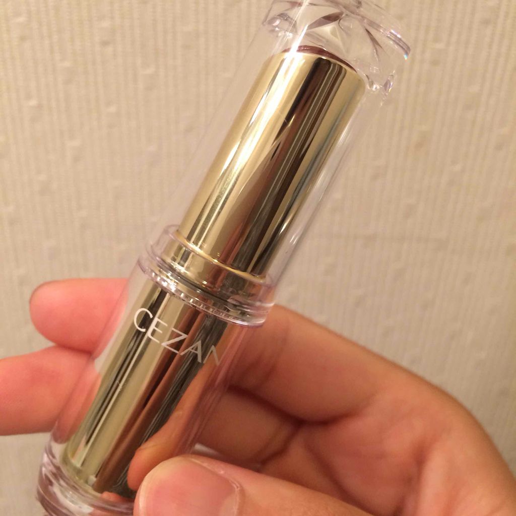 ラスティンググロスリップ/CEZANNE/口紅を使ったクチコミ(2枚目)