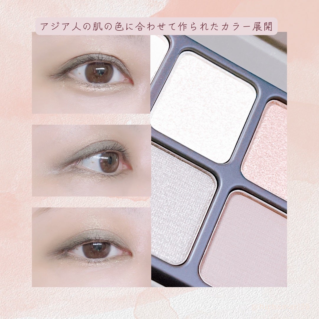 アイカラーパレット/heme/アイシャドウパレットを使ったクチコミ(4枚目)