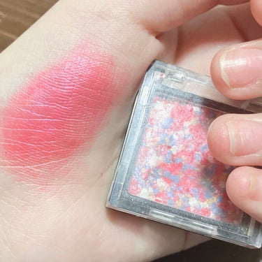 UR GLAM　MARBLE EYESHADOW 04/U R GLAM/シングルアイシャドウを使ったクチコミ（2枚目）