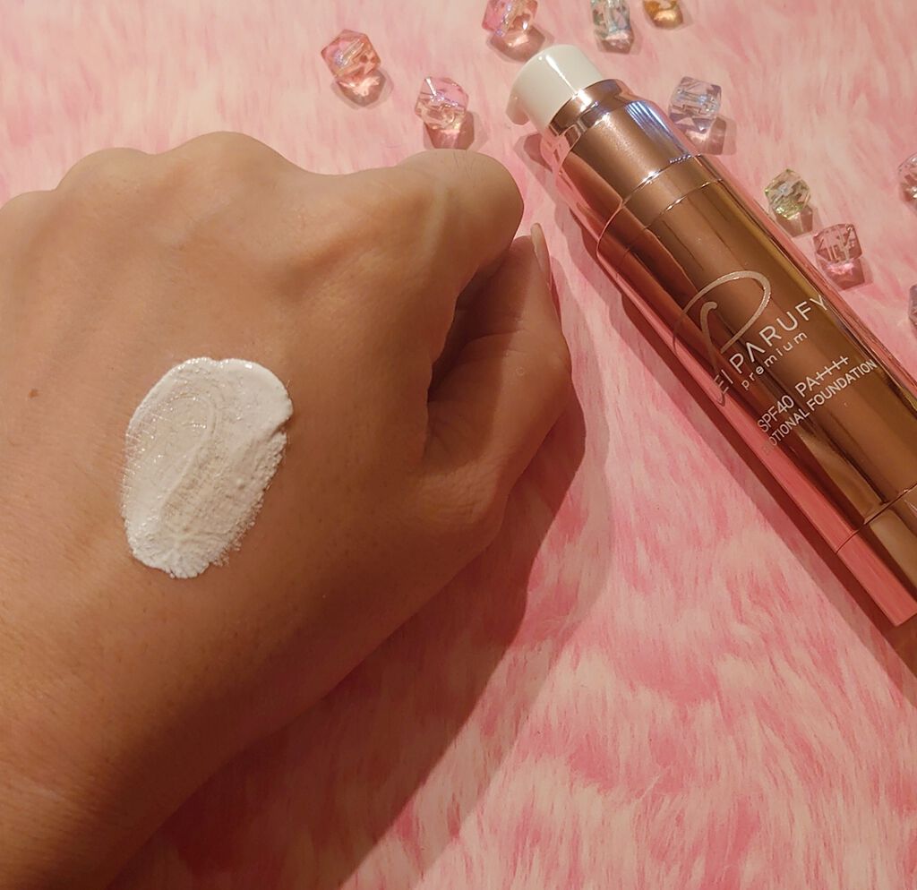 プレミアムエモーショナルファンデーション/LEI PARUFY/リキッドファンデーションを使ったクチコミ（2枚目）