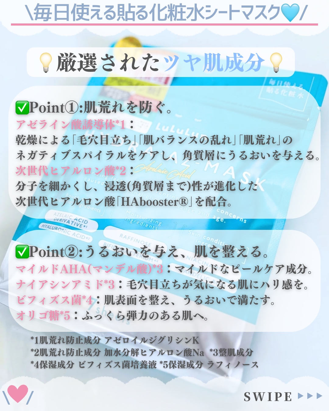 ルルルン ハイドラ AZ マスク/ルルルン/シートマスク・パックを使ったクチコミ（3枚目）