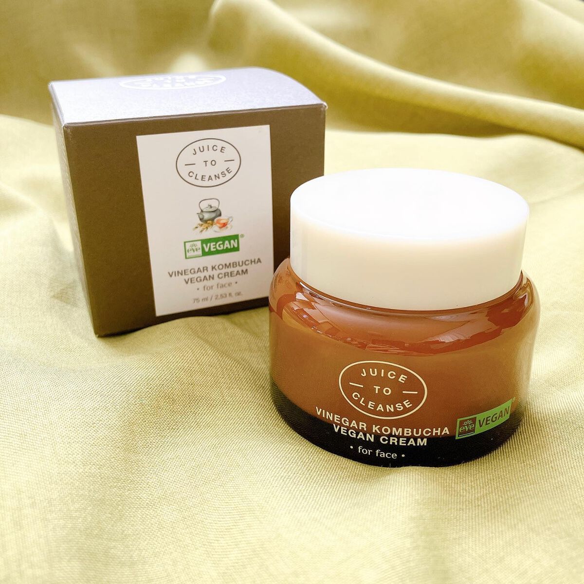 ビネガー コンブチャヴィーガン クリーム/JUICE TO CLEANSE/フェイスクリームを使ったクチコミ(1枚目)