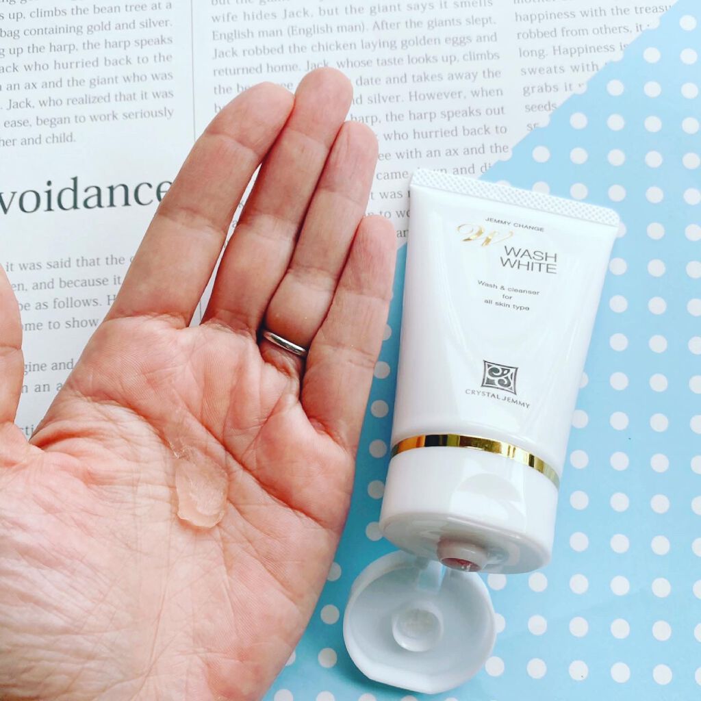 ジェミーチェンジ Wウォッシュホワイト/クリスタルジェミー/クレンジングクリームを使ったクチコミ(2枚目)