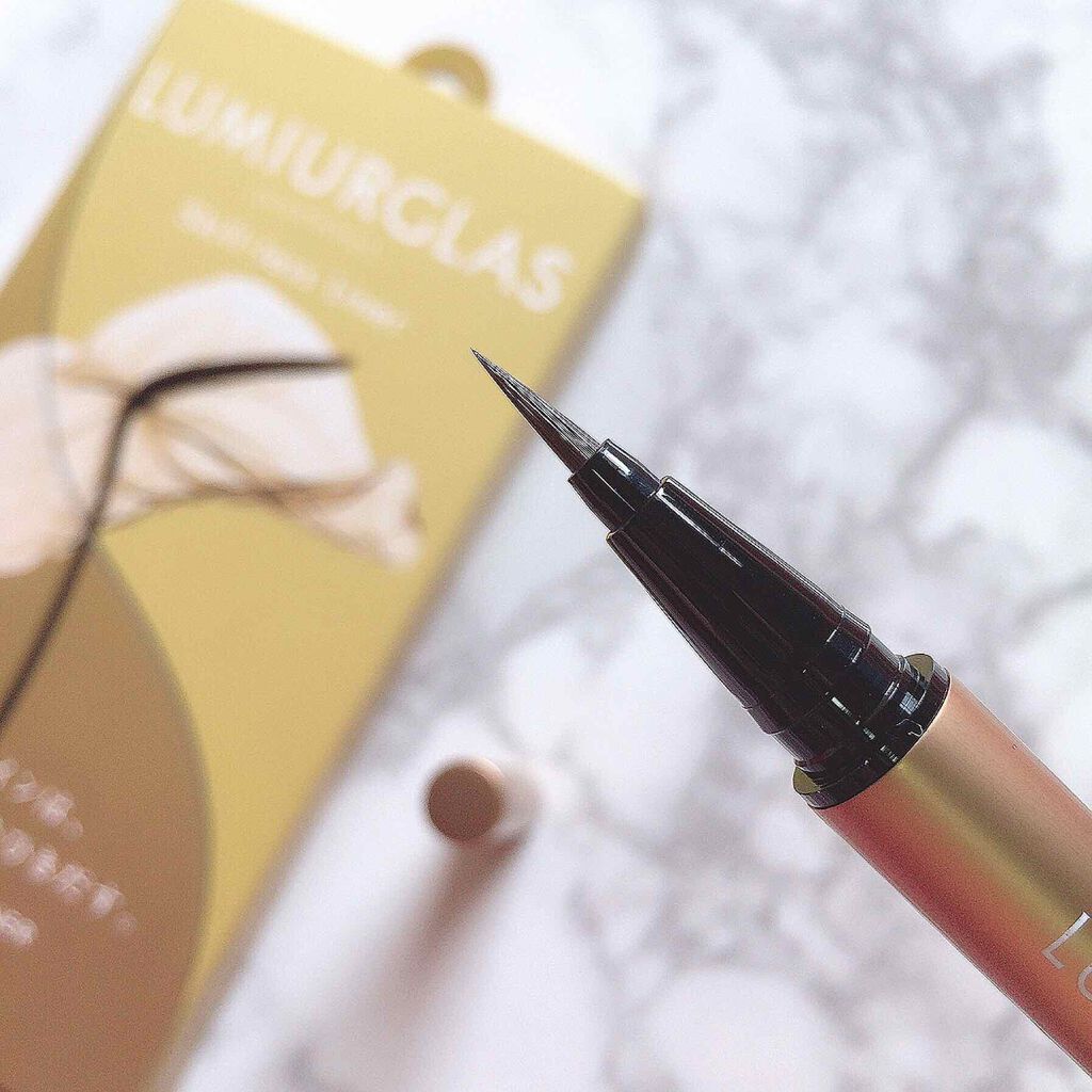 スキルレスライナー/LUMIURGLAS/リキッドアイライナーを使ったクチコミ（2枚目）