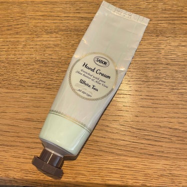 ハンドクリーム ホワイトティー 50ml/SABON/ハンドクリームを使ったクチコミ（1枚目）