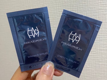 HIKARIMIRAI ストレッチ セラムのクチコミ「HIKARIMIRAI  ストレッチ セラム  0.5ml
ブルーパケ💙

現品↪️30ml .....」（1枚目）