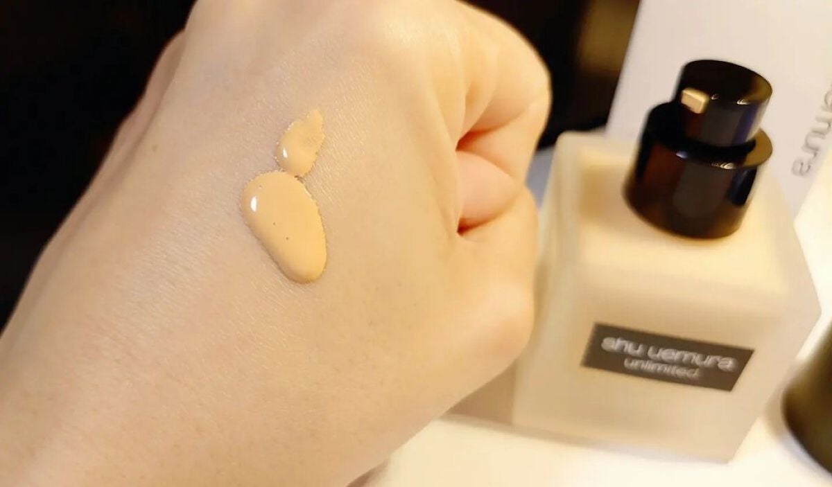 (旧)アンリミテッド ラスティング フルイド/shu uemura/リキッドファンデーションを使ったクチコミ(3枚目)