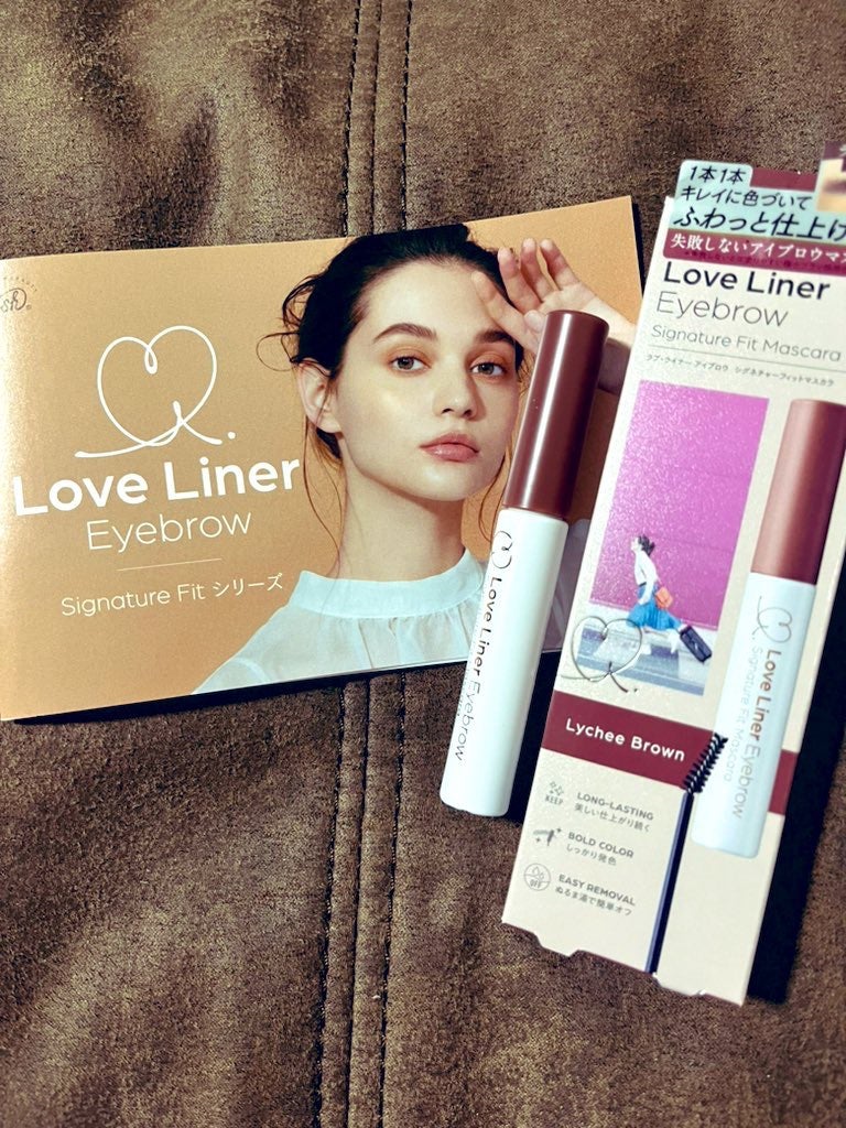 ラブ・ライナー シグネチャーフィットマスカラ<アイブロウ>/ラブ・ライナー/眉マスカラを使ったクチコミ(1枚目)