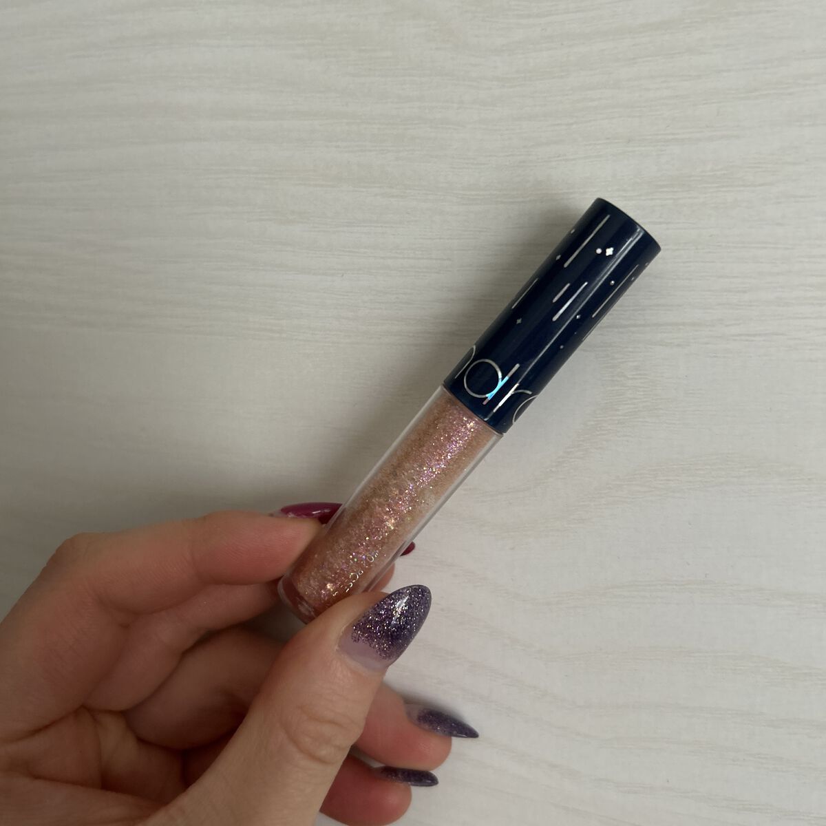 リキッド グリッター シャドウ/rom&nd/グリッターを使ったクチコミ（1枚目）