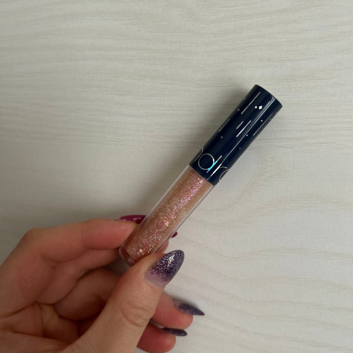 リキッド グリッター シャドウ/rom&nd/グリッターを使ったクチコミ(1枚目)