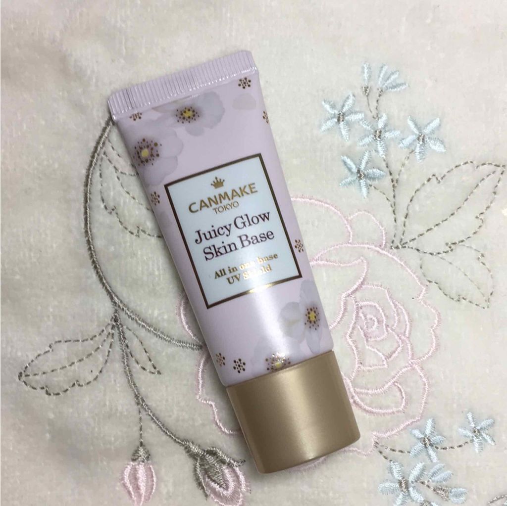 ジューシーグロウスキンベース/キャンメイク/化粧下地を使ったクチコミ（1枚目）