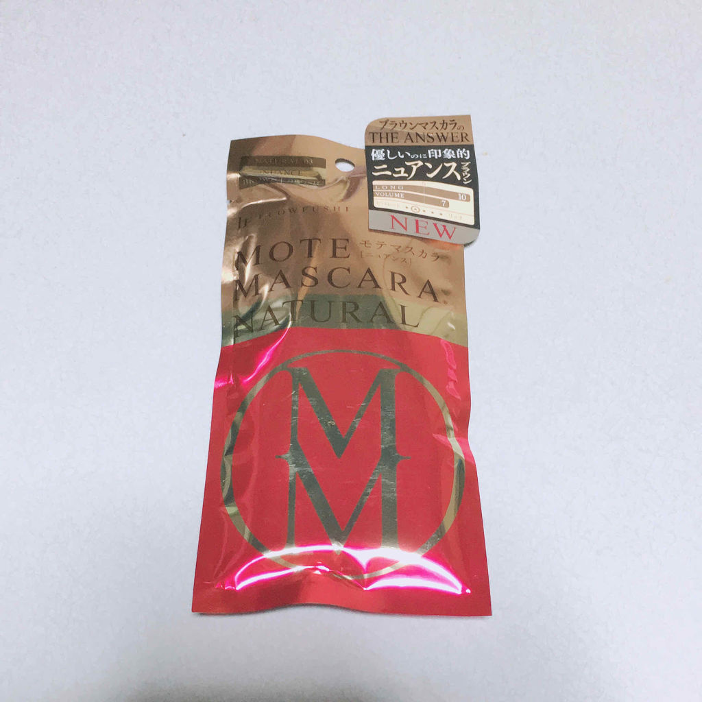 モテマスカラ NATURAL 3/UZU BY FLOWFUSHI/マスカラを使ったクチコミ（1枚目）