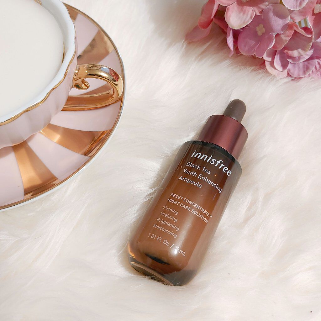 ブラックティー ユース セラム/innisfree/美容液を使ったクチコミ（2枚目）