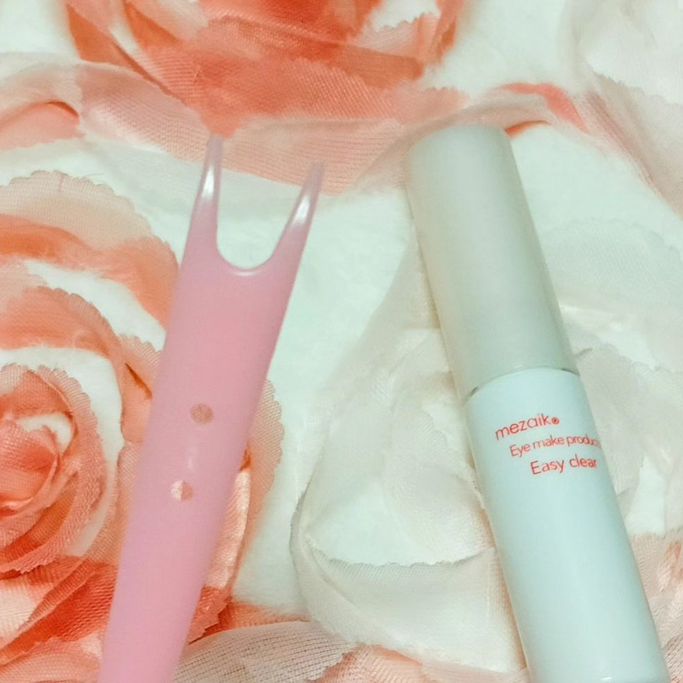 メザイク イージークリア 接着クリアタイプ/メザイク/二重まぶた用アイテムを使ったクチコミ（3枚目）