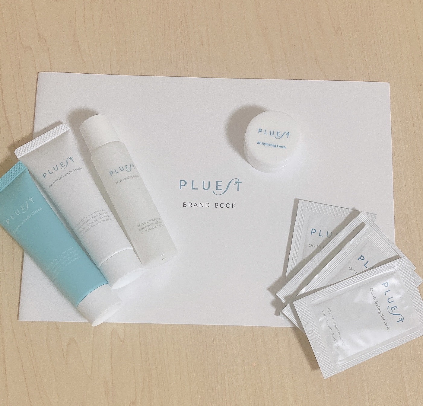 集中トライアル 5点セット/PLUEST/スキンケアキットを使ったクチコミ（2枚目）