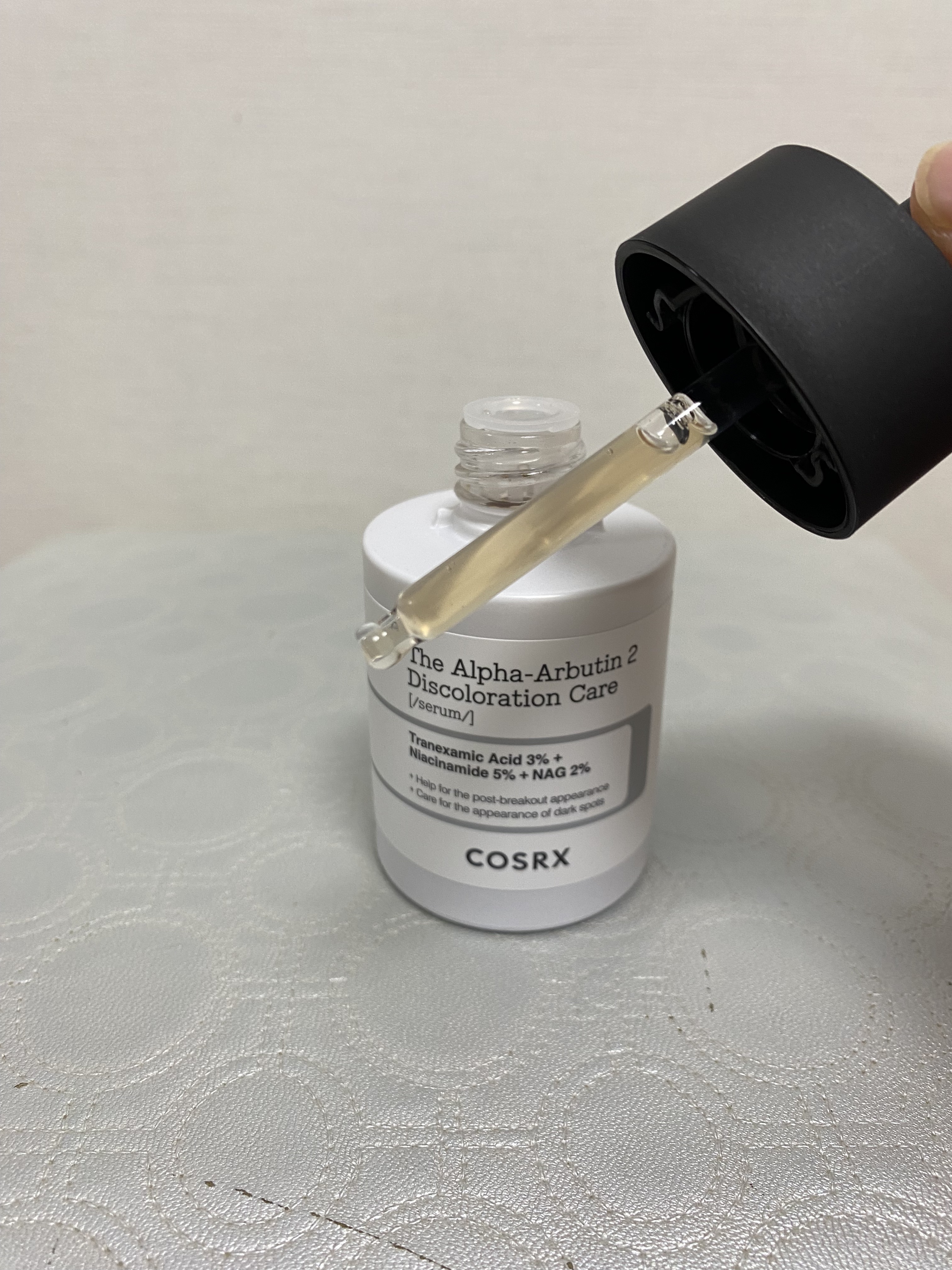 RXザ・アルファアルブチン2 ニキビ跡ケアセラム/COSRX/美容液を使ったクチコミ（3枚目）
