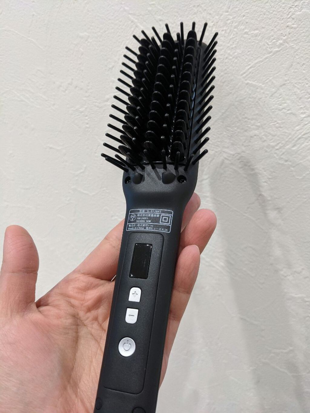 ストレートヒートブラシ スリム /SALONIA/ヒートブラシを使ったクチコミ（3枚目）