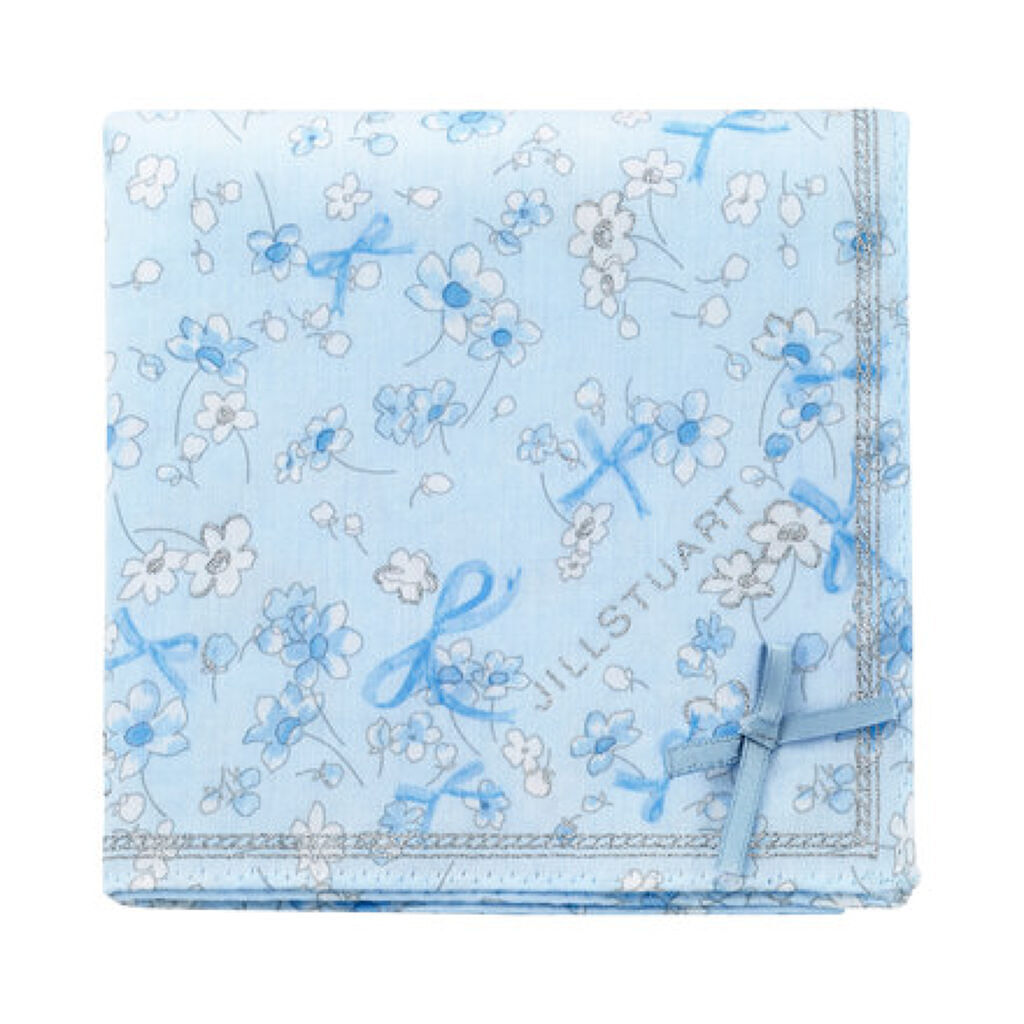JILL STUART ハンカチ サムシングピュアブルー