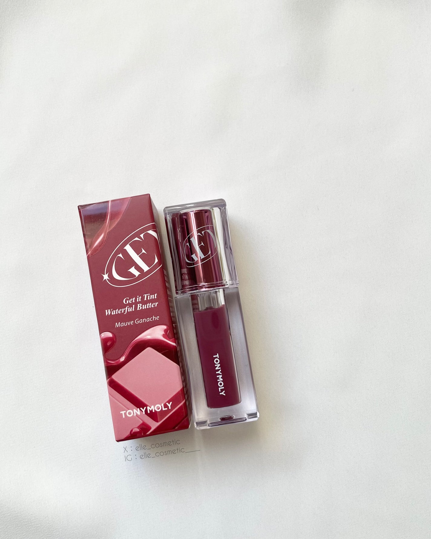 ゲットイットティント ウォーターフルバター/TONYMOLY/リップティントを使ったクチコミ(1枚目)