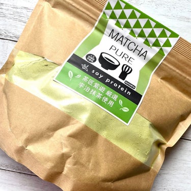 MATCHA PURE（プロテインパウダー）/ピュアパートナー/ドリンクを使ったクチコミ（8枚目）