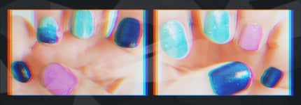 アーティスティックネールズ(グロー&クイック)/MAJOLICA MAJORCA/マニキュアを使ったクチコミ(2枚目)