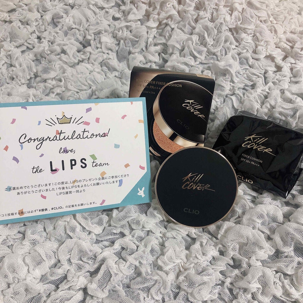 キル カバー フィクサー クッション/CLIO/クッションファンデーションを使ったクチコミ(1枚目)