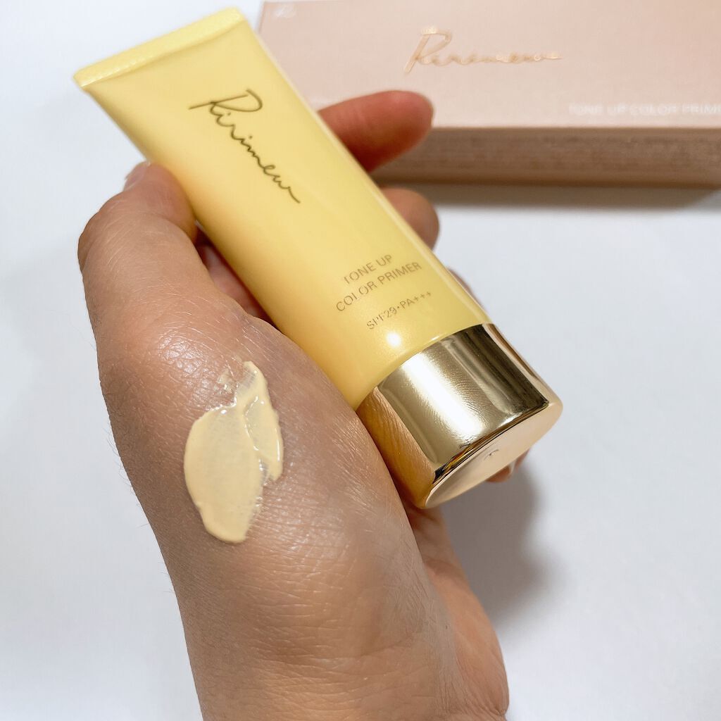 たぴおか on LIPS 「.┈┈┈┈┈┈┈┈┈┈ririmewトーンアップカラープライマ..」(2枚目)