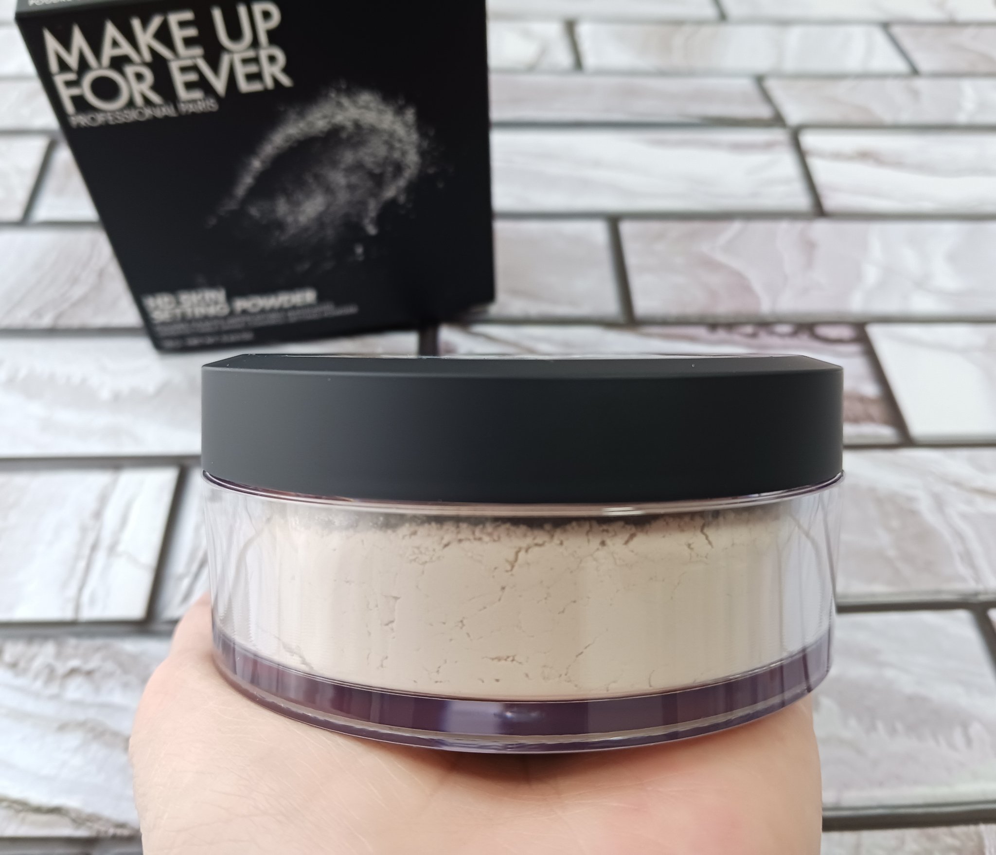 HD スキン セッティングパウダー 1.1/MAKE UP FOR EVER/ルースパウダーを使ったクチコミ（2枚目）