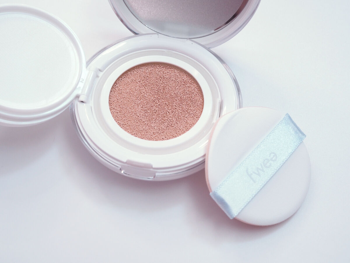 フィークッションガラス/fwee/クッションファンデーションを使ったクチコミ（2枚目）